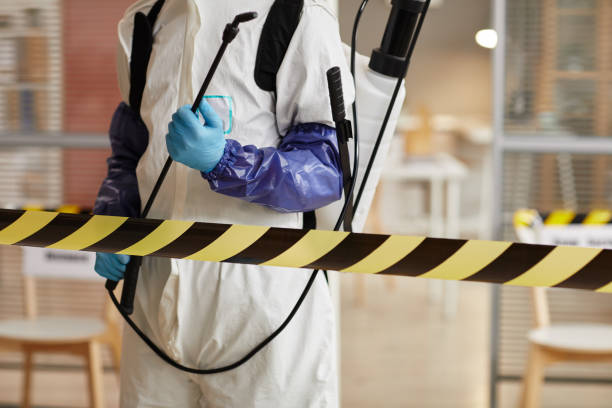 Professional Blood Cleanup technician working in Waterloo, IA